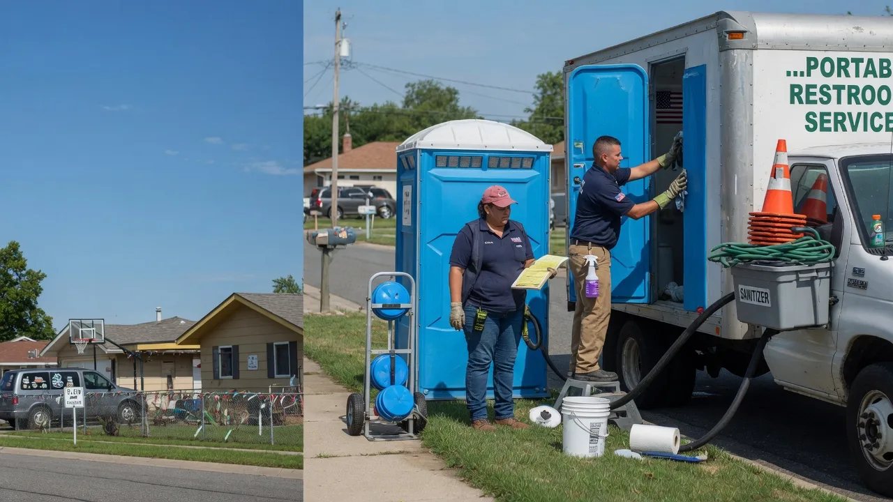 Portable Toilet Rental in Evergreen Park, IL near me